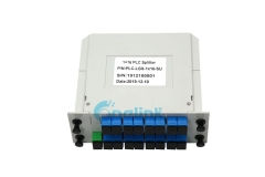 1X16 LGX Box Type Fiber Optic Splitter, standard Cassette Optical Fiber Splitter, SC/UPC Singlemode