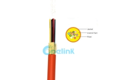 Distribution Fiber Optic Cable, Multimode Indoor Optical Fiber Cable, GJPFJV Multi-Fiber Optical Cable
