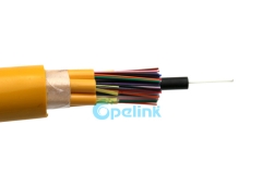 Sub-unit Optical Fiber Distribution Cable, Multi-Fiber Indoor cabling Fiber Optic Cable, Up to 144 cores Multi Purpose Singlemode Fiber Cable