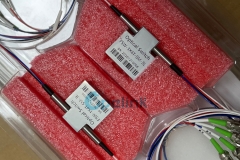 1x4 Mechanical Optical Switch, used to optical fiber sensor multi-point monitoring system fiber optic switch, 0.9mm FC/APC, Singlemode