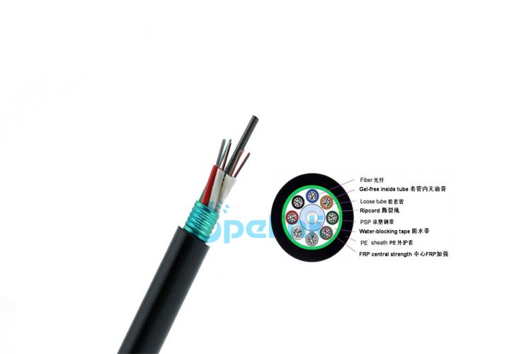 GYFTS Optical Fiber Cable Gel Free, Provided by OPELINK