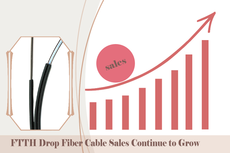 FTTH Drop Fiber Cable Sales Continue to Grow