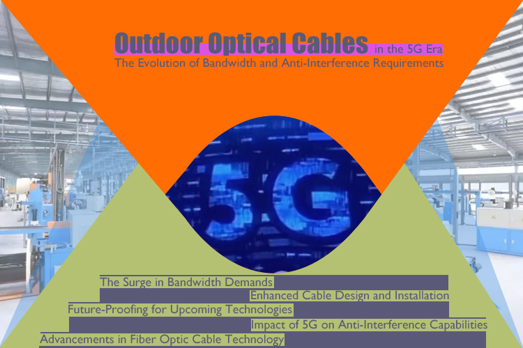 The Evolution of Bandwidth and Anti-Interference Requirements in Outdoor Optical Cables in the 5G Era