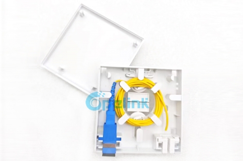 ATB Subscriber Terminal Box, 86-Type FTTH Wall Mounted Fiber Faceplate