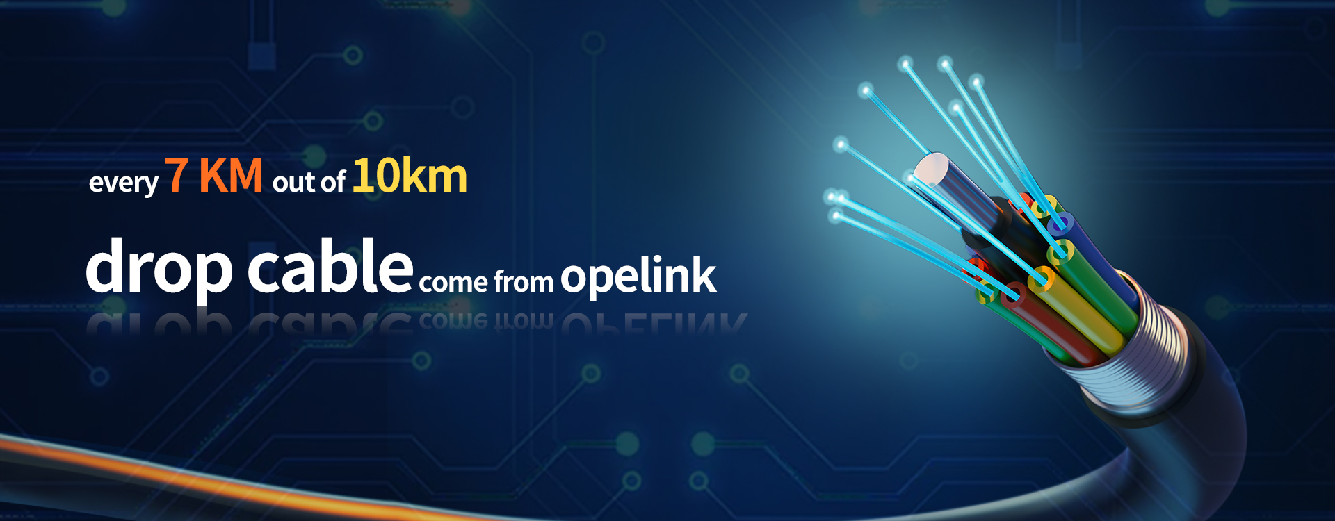 FTTH Drop fiber cable